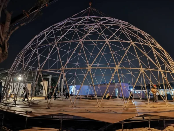 Dome Tent Assembly Tutorial