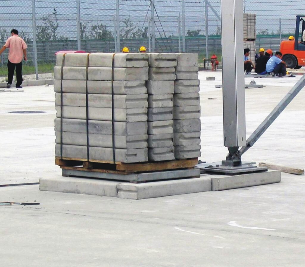 Loading Plates Fixed: "Loading plates used to secure a tent on a hard surface without penetrating the ground."