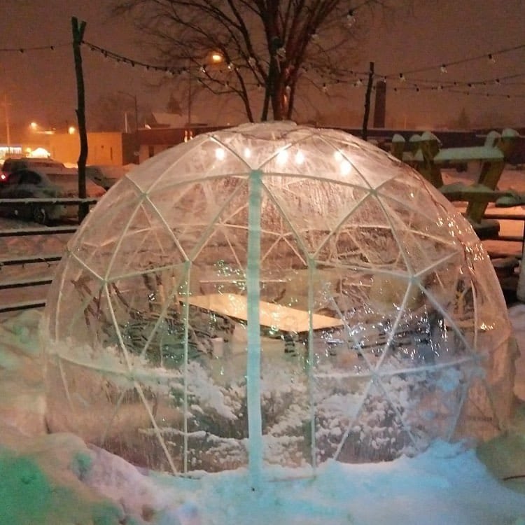 Are garden igloos warm